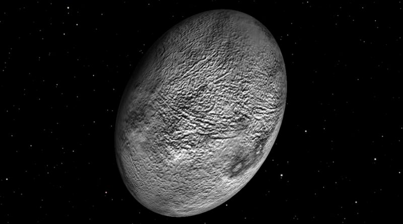 Así es Haumea, uno de los objetos más raros del Sistema Solar