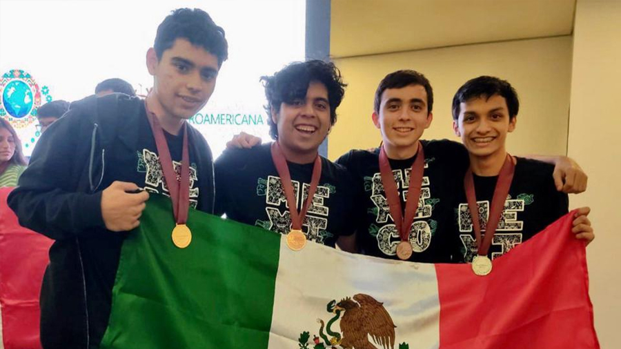 Con oro, plata y bronce México es tercer lugar en Olimpiada Iberoamericana de Matemáticas