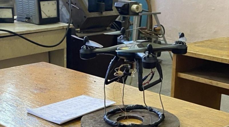 Quadcopter Mines Detector es un dron capaz de detectar minas y lo ha inventado un ucraniano de 17 años