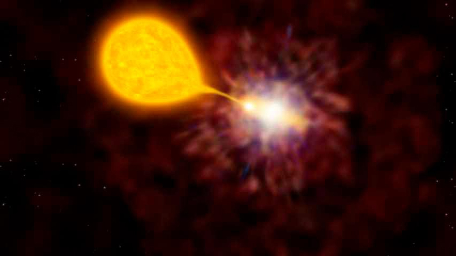 Hallan una pareja de estrellas ‘cataclísmica’ con la menor órbita jamás vista