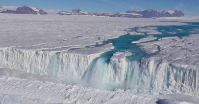 Glaciar Denman de la Antártida se derrite a un ritmo de 70,800 millones de toneladas al año
