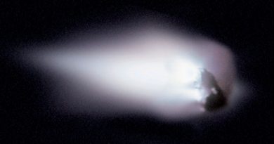 El cometa Halley pasó hace 36 años y sus restos llegan esta semana como lluvia de meteoros