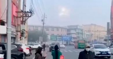 Extrañas luces en China aterrorizan en pleno día a sus habitantes, ¿extraterrestres?