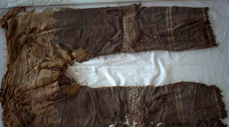 Los pantalones más antiguos del mundo se hicieron con técnicas modernas