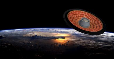 La NASA prueba una especie de platillo volante inflable para llevar humanos a Marte