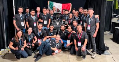 México queda entre los primeros 10 en concurso mundial de robótica