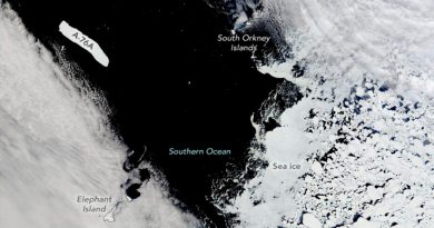 El iceberg más grande del mundo se escapa de la Antártida
