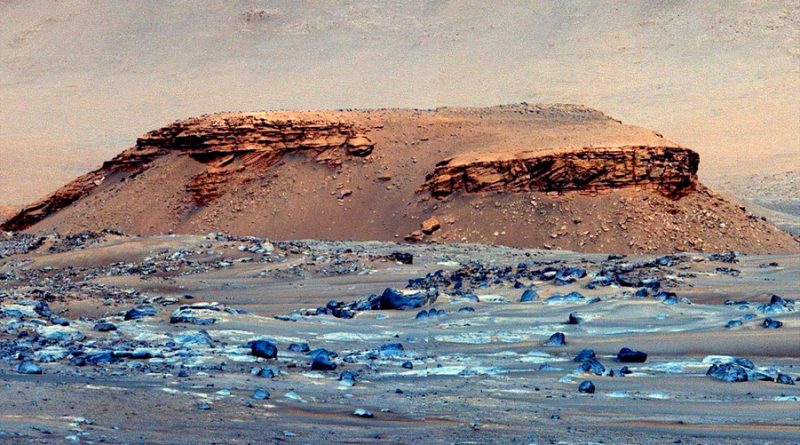 Perseverance halla posibles compuestos orgánicos en su cráter de Marte