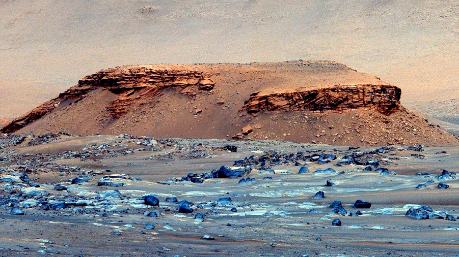 Perseverance halla posibles compuestos orgánicos en su cráter de Marte