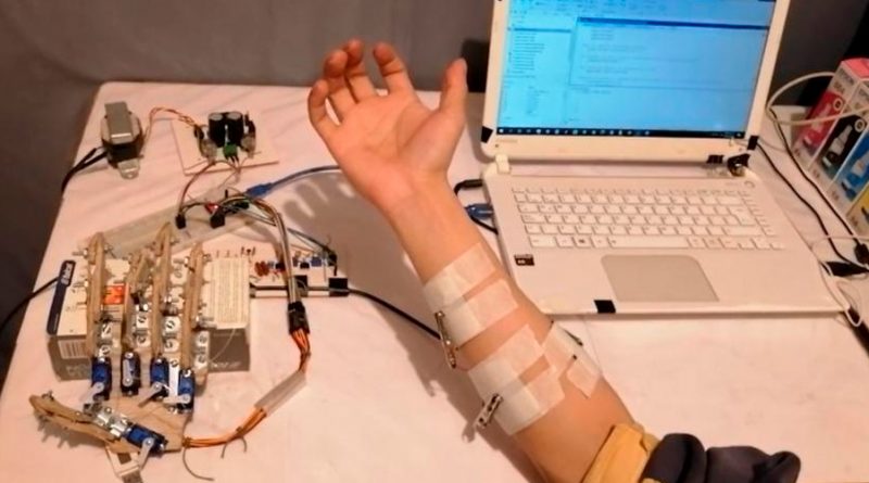 Ingenieros mexicanos diseñan prótesis que funciona con impulsos bioeléctricos