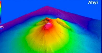 Descubren científicos evidencia de erupción volcánica en las profundidades del Pacífico
