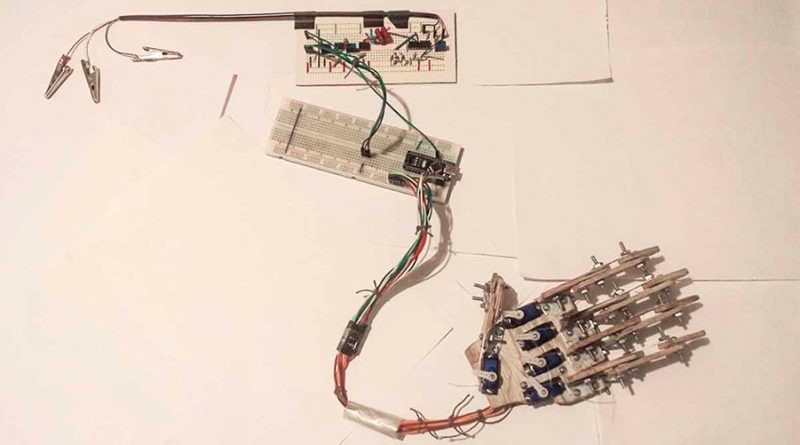 Científicos de la UNAM diseñan prótesis que funciona con impulsos bioeléctricos