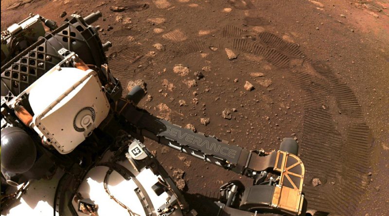 La NASA capta el sonido de un torbellino de polvo en Marte