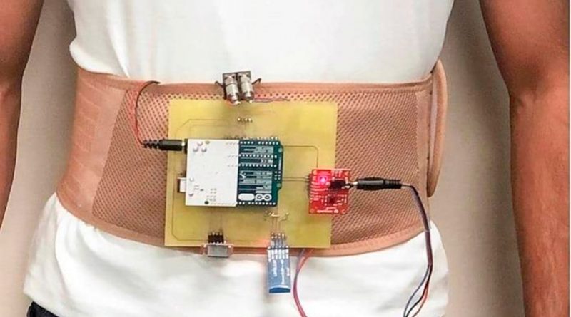 Desarrollan cinturón con sensores para detectar insuficiencia cardiaca