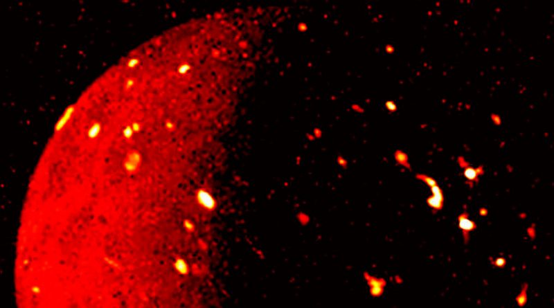 NASA muestra el lugar más volcánico del sistema solar
