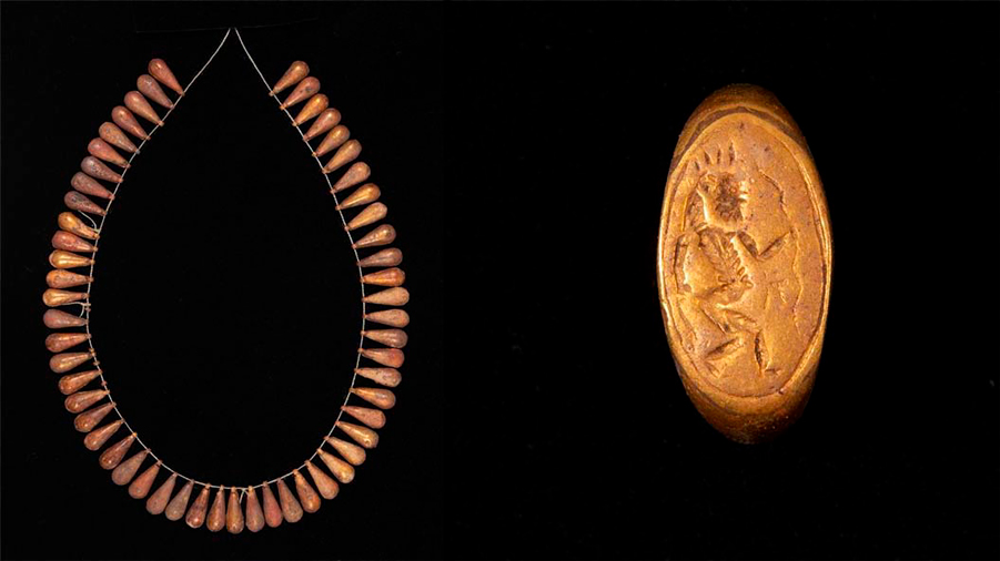 De hace tres mil años: descubren varias joyas de oro en un cementerio en Egipto