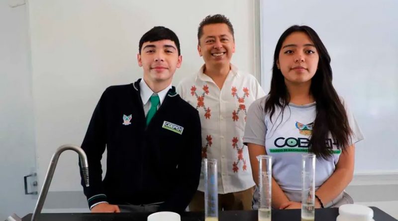 ¡Orgullo mexicano! Estudiantes de Cobaeh presentarán en Hong Kong su proyecto ‘Keratex’