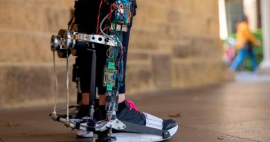 Crean un exoesqueleto movido por una Raspberry Pi