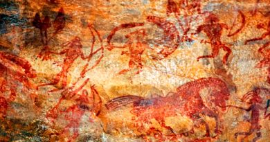 Investigadores descubren pinturas de hace 10 mil años en la India