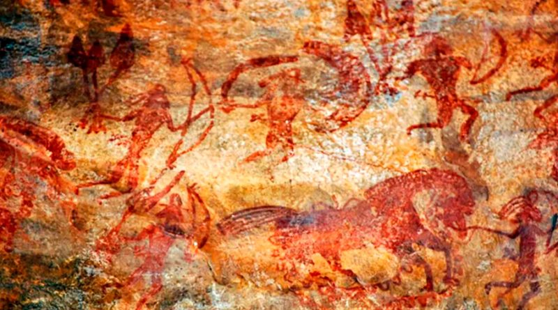 Investigadores descubren pinturas de hace 10 mil años en la India