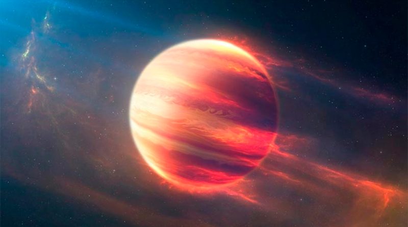 Descubren un ‘Júpiter caliente’ de 1.950 millones de años a unos 528 años luz de la Tierra