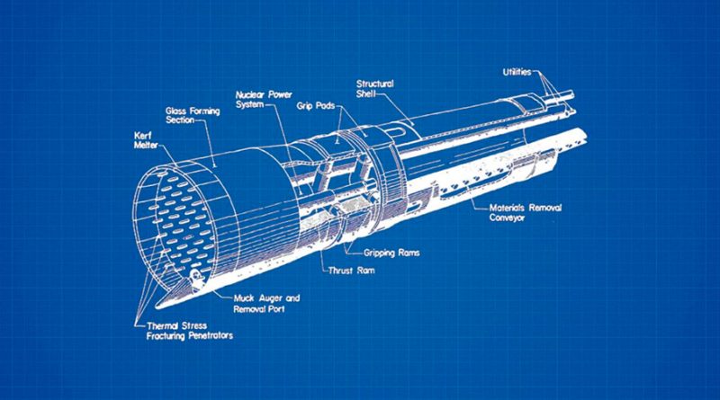 La tuneladora nuclear para ‘viajar al centro de la Tierra’ inventada en los EU