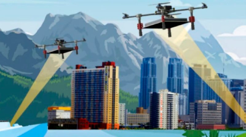 China crea un dron que se carga de manera inalámbrica y podría transportar personas