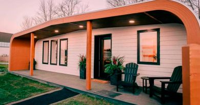 Esta casa impresa en 3D está hecha con materiales sostenibles