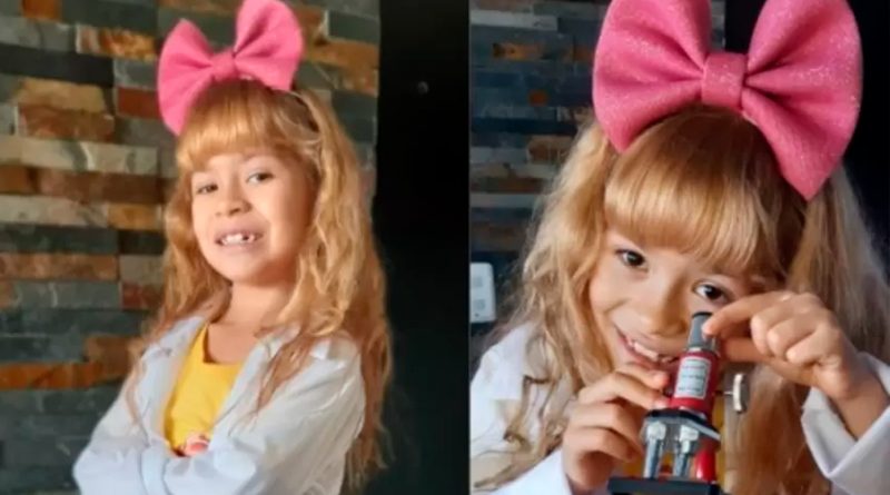 SuperToña, la niña de siete años que enseña Ciencia en YouTube