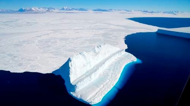 Récord de reducción de capa de hielo en Océano Antártico en enero