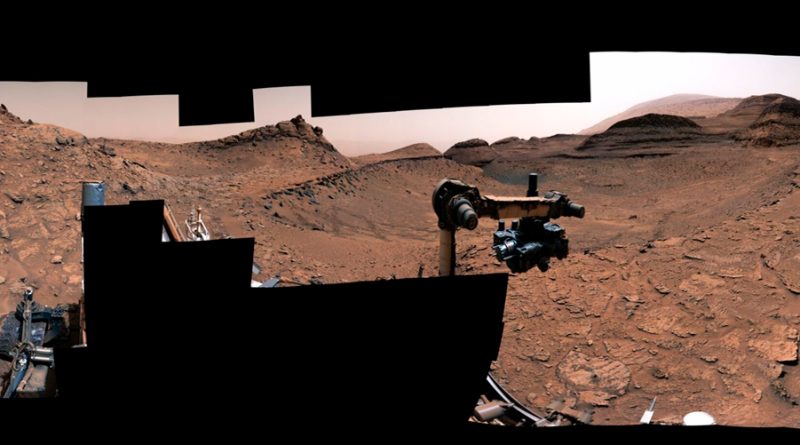 Curiosity encuentra el rastro de olas en antiguos lagos de Marte