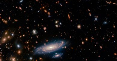 El telescopio James Webb descubre una joven galaxia parecida a la Vía Láctea