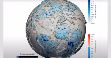 Modelo geológico recrea los últimos 100 millones de años de la Tierra