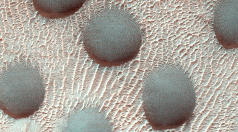 Otro misterio de Marte: Científicos descubren extraños círculos en el Planeta Rojo