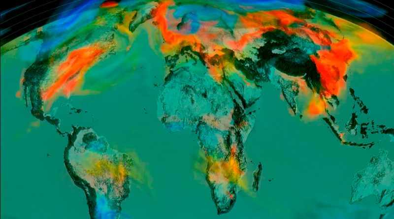 Un satélite de la NASA calcula si un país emite o absorbe carbono