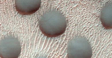 Descubren dunas completamente redondas en Marte, y los científicos están desconcertados