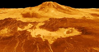 Imágenes antiguas revelan actividad volcánica en Venus