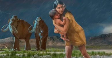 Huellas fósiles revelan la travesía de una mujer y un niño hace 13,000 años