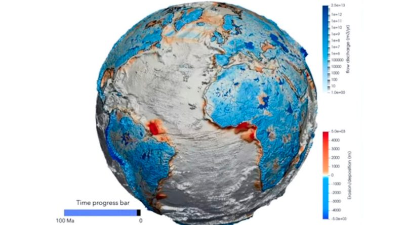 Impactante animación muestra cómo ha cambiado la Tierra en 100 millones de años