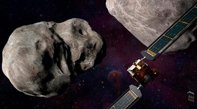 Observan con telescopio secuelas de impacto de sonda de NASA con asteroide