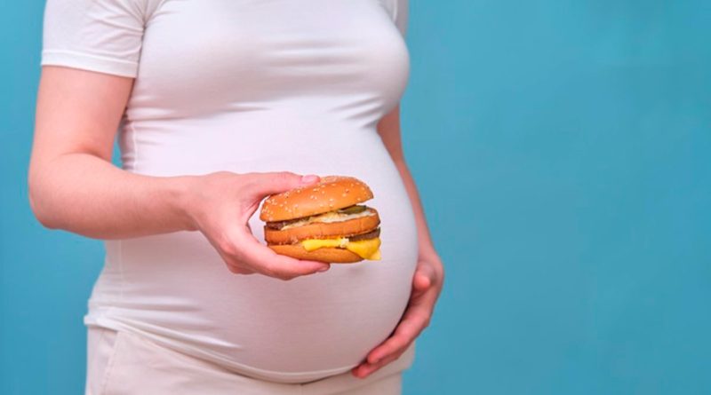 El sobrepeso durante el embarazo altera el cerebro de los bebés y provoca que coman en exceso cuando son adultos
