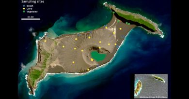 Desaparece una isla surgida de una erupción volcánica mientras era estudiada por los científicos