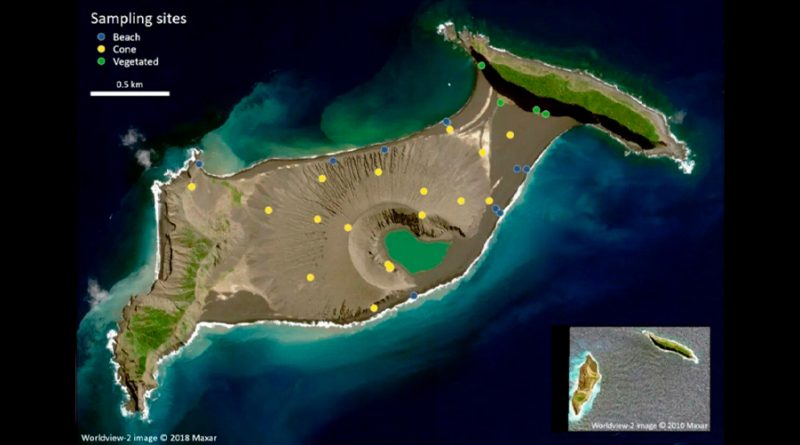 Desaparece una isla surgida de una erupción volcánica mientras era estudiada por los científicos