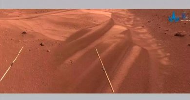 China encuentra evidencia de agua en latitudes bajas de Marte