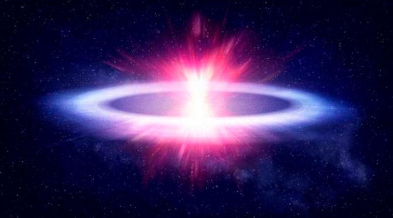 La explosión más plana vista en el cosmos