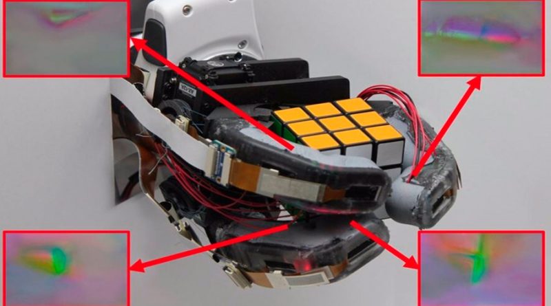 Crean una nueva mano robótica que identifica objetos con un solo agarre