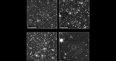 Primeras imágenes de asteroides troyanos de la misión Lucy de la NASA