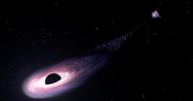 Descubren el posible rastro de un agujero negro fuera de control