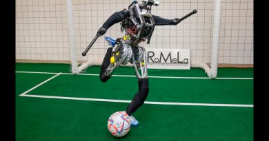'Artemis', primer robot de su tipo, está listo para arribar a un campo de futbol