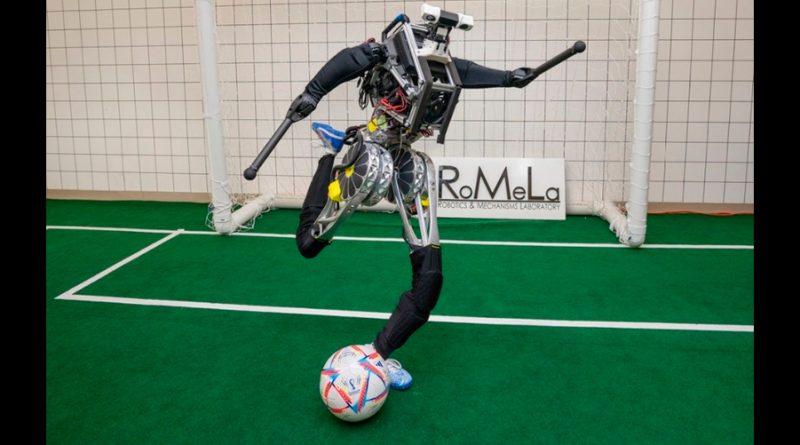 'Artemis', primer robot de su tipo, está listo para arribar a un campo de futbol